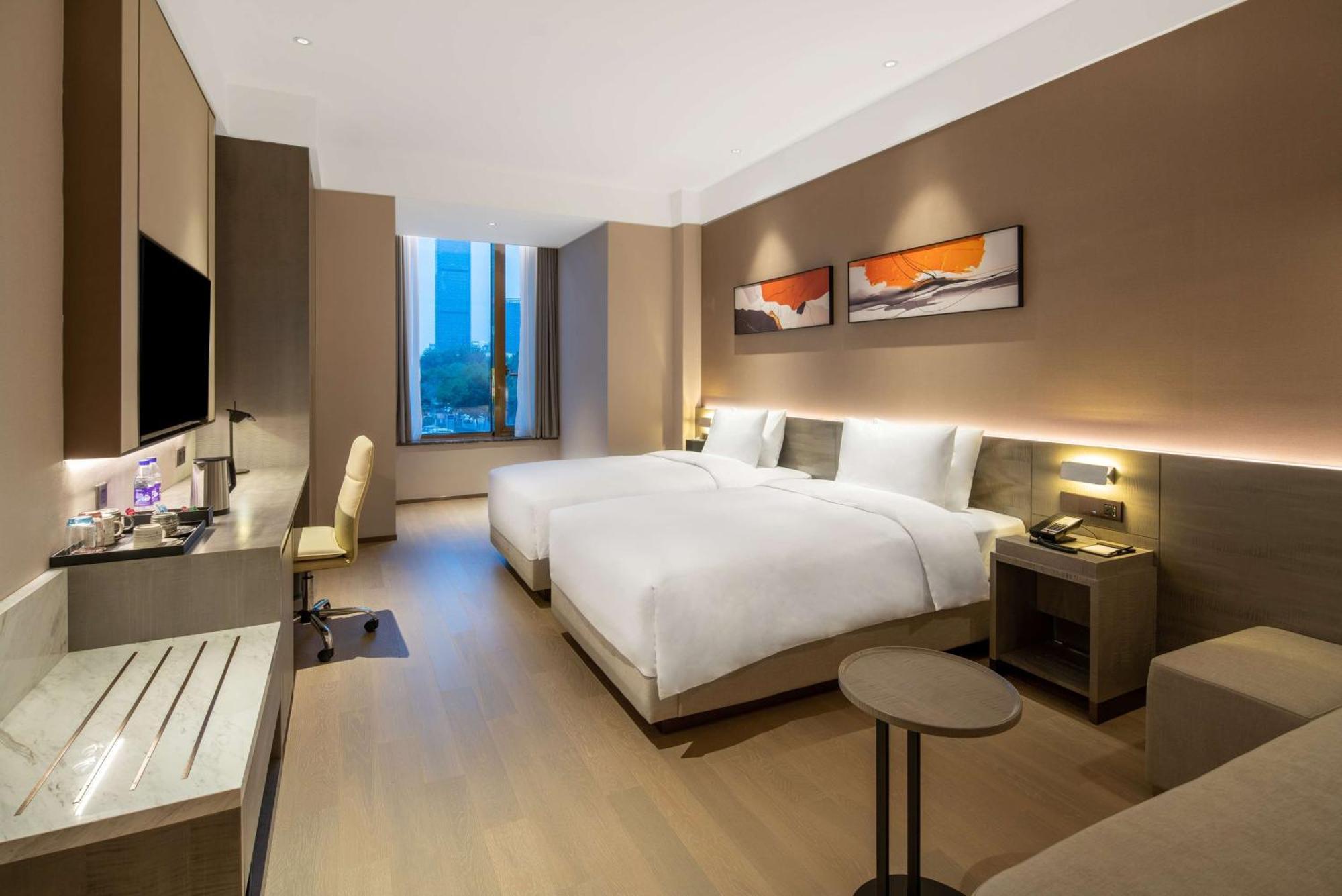 Hyatt Place Linyi People Square Zewnętrze zdjęcie