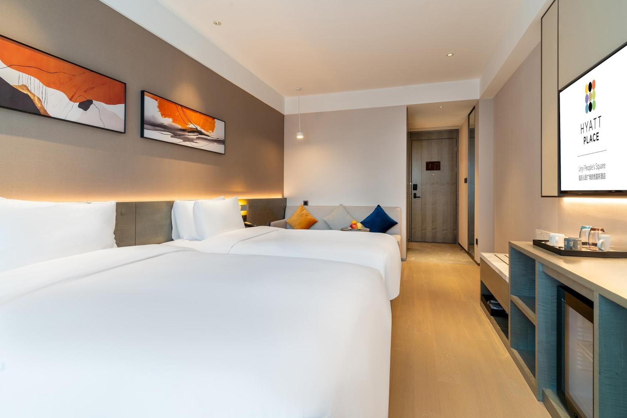 Hyatt Place Linyi People Square Zewnętrze zdjęcie