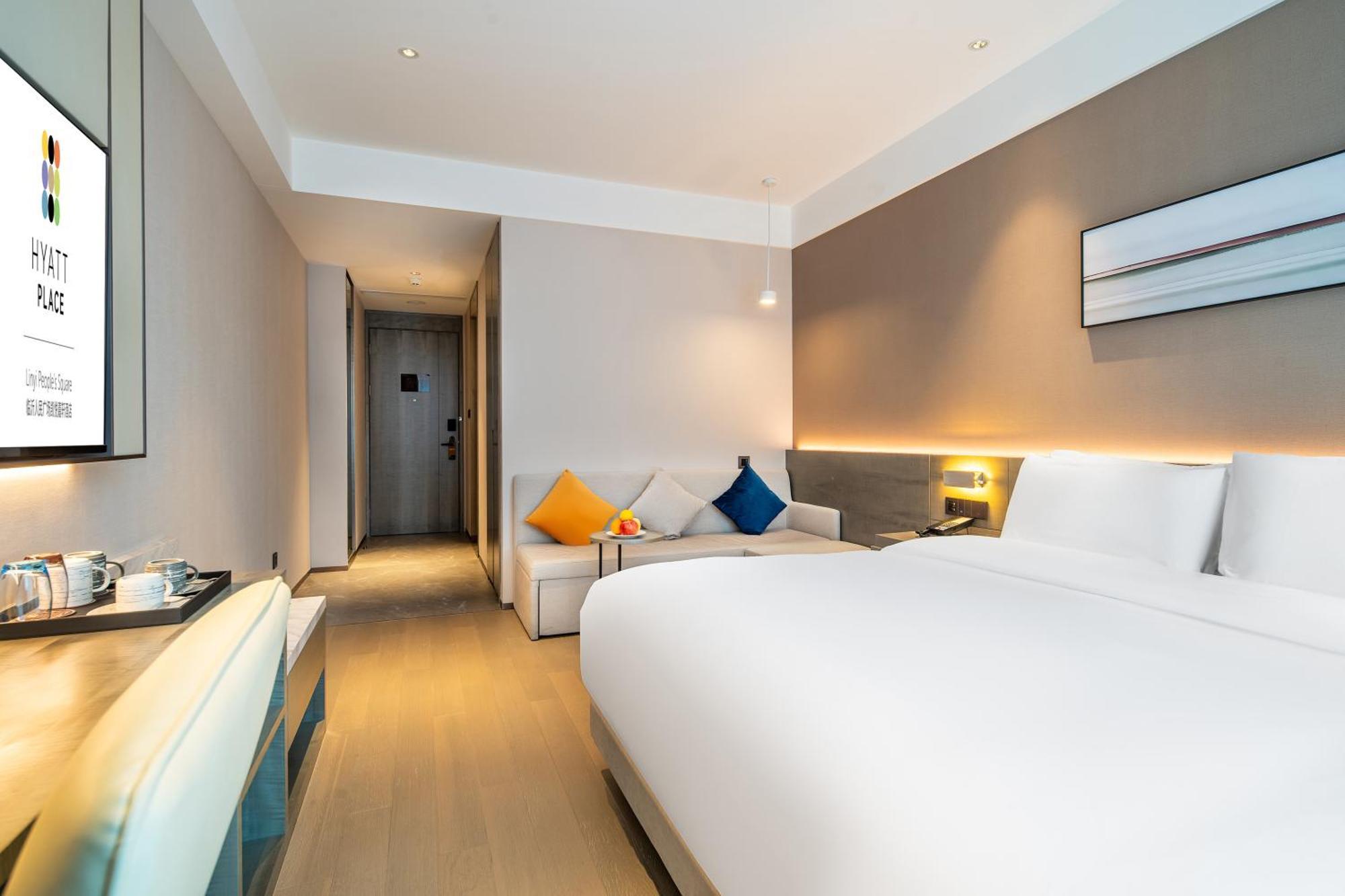 Hyatt Place Linyi People Square Zewnętrze zdjęcie