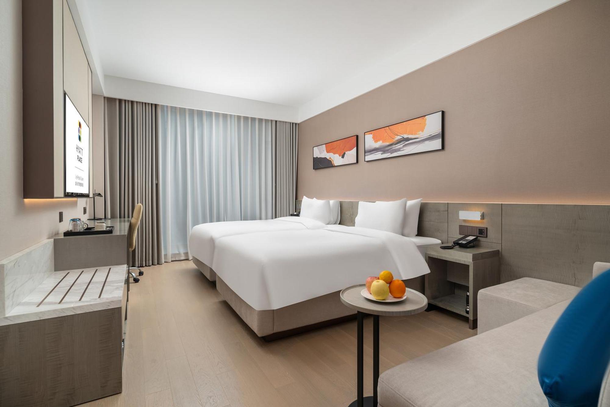 Hyatt Place Linyi People Square Zewnętrze zdjęcie