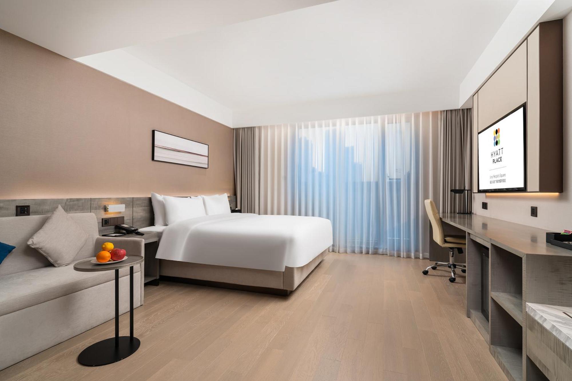 Hyatt Place Linyi People Square Zewnętrze zdjęcie